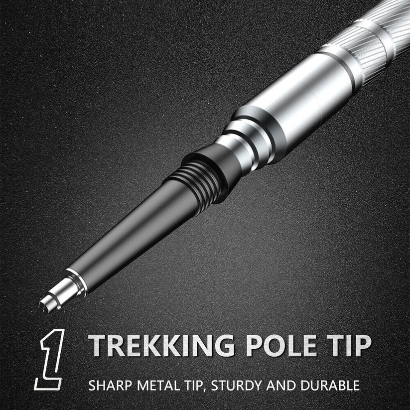 Multifunctional Tactical Hiking Staff – 15-in-1 Outdoor Survival Multi-Tool